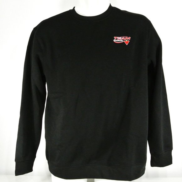 CANADIAN TIRE Team Store Employee Uniform Black Sweatshirt Shirt Size M Medium - Picture 1 of 8